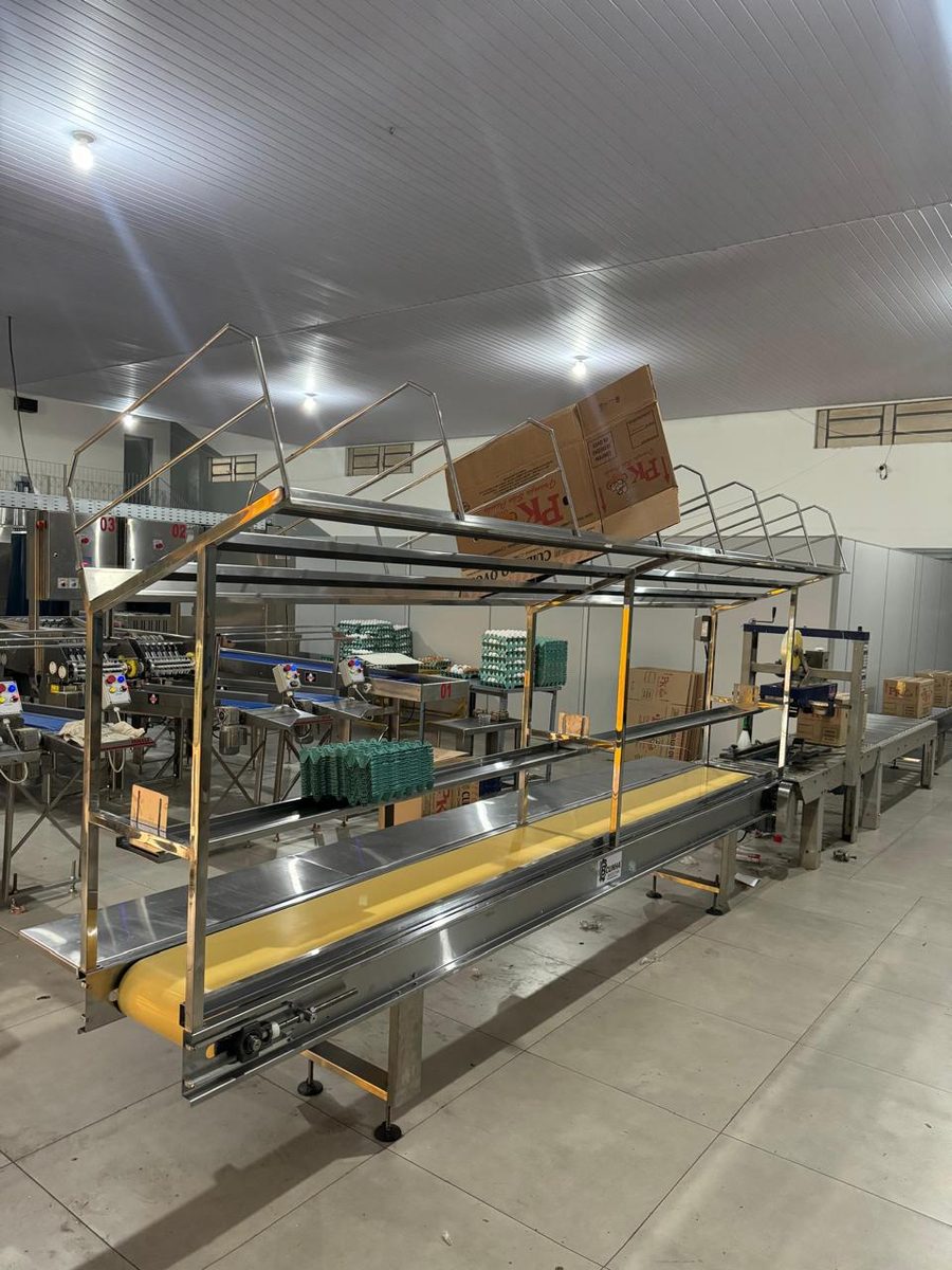 Esteira para Caixas Completa